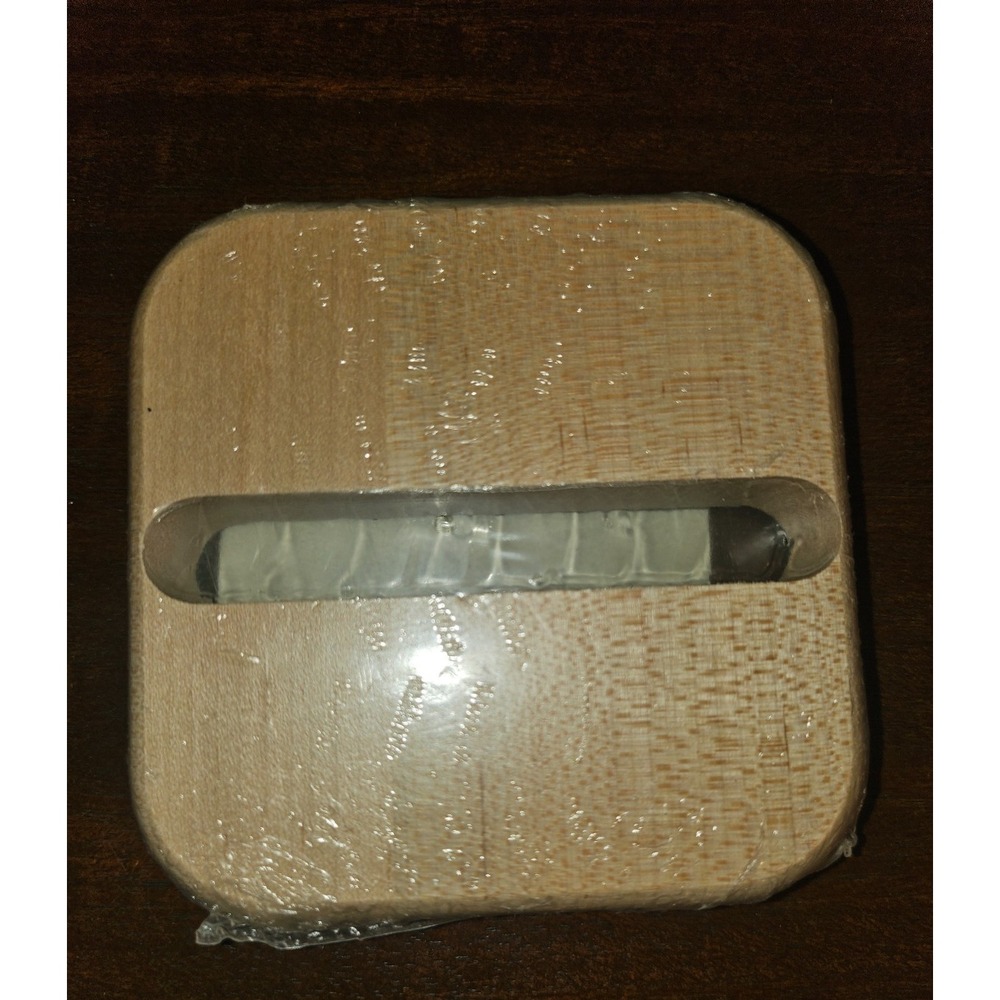 Longaberger Stuck On You Weighted Lid in Natural Wood ONLY New, sealed